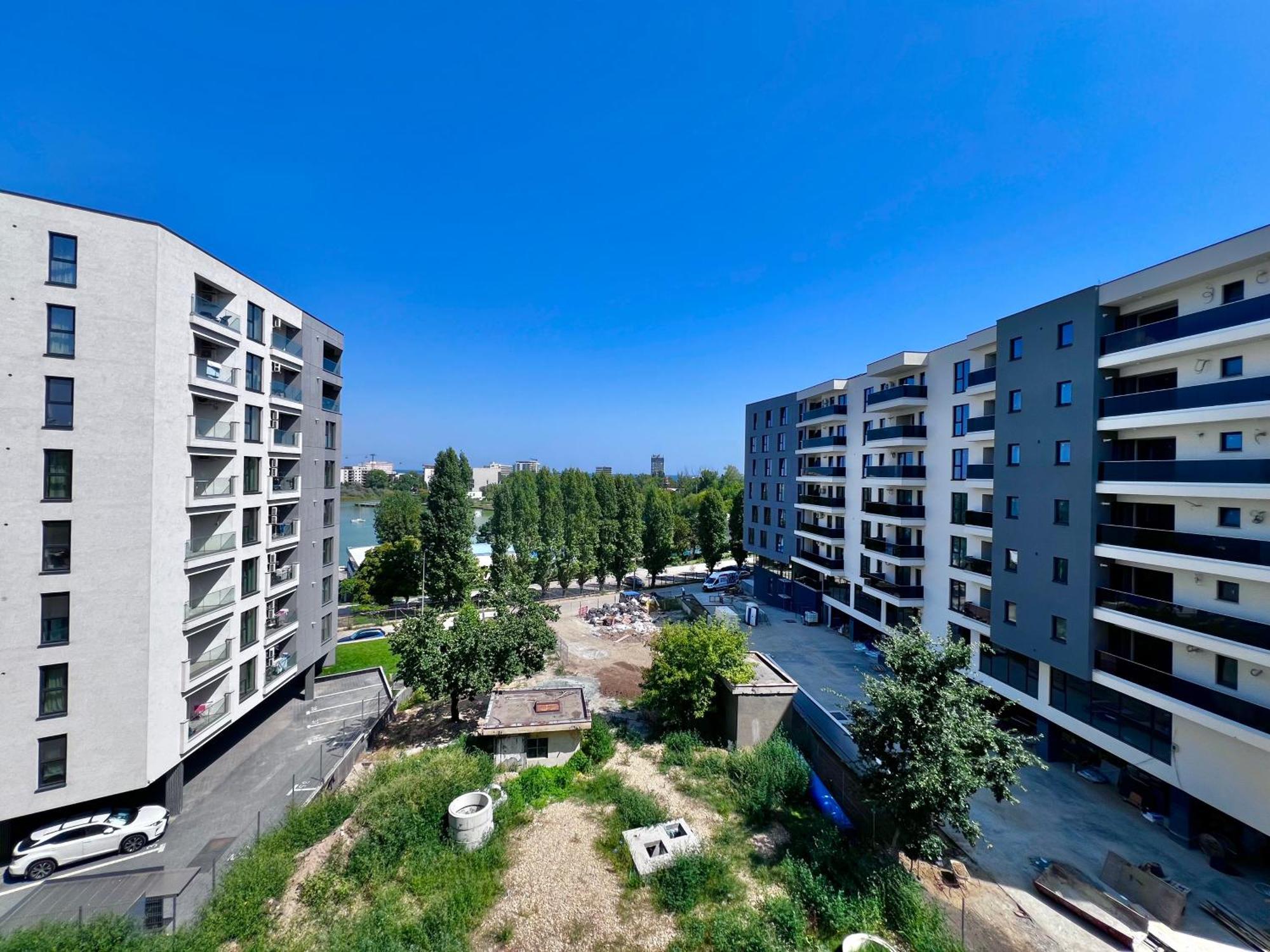 Grand Mamaia Lake Apartments 康斯坦察 外观 照片